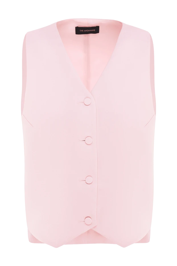 The Andamane woman women's pink suit vest made of polyester buy with prices and photos 176847 - photo 1