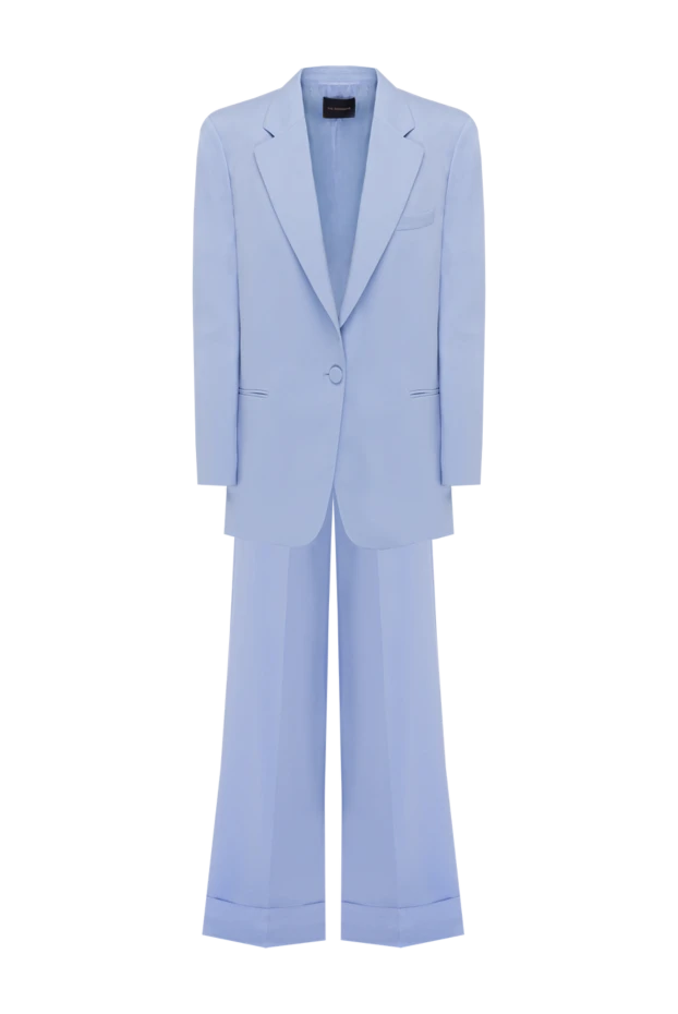 The Andamane woman women's blue suit with polyester trousers 176853 - photo 1