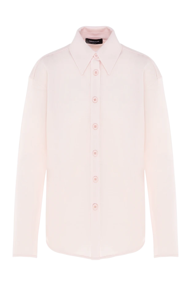 Fabiana Filippi woman cotton and nylon shirt for women pink 176864 - photo 1