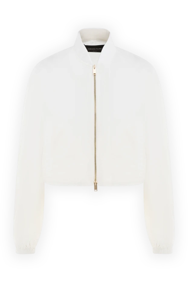 Fabiana Filippi woman women's white polyamide jacket buy with prices and photos 176869 - photo 1