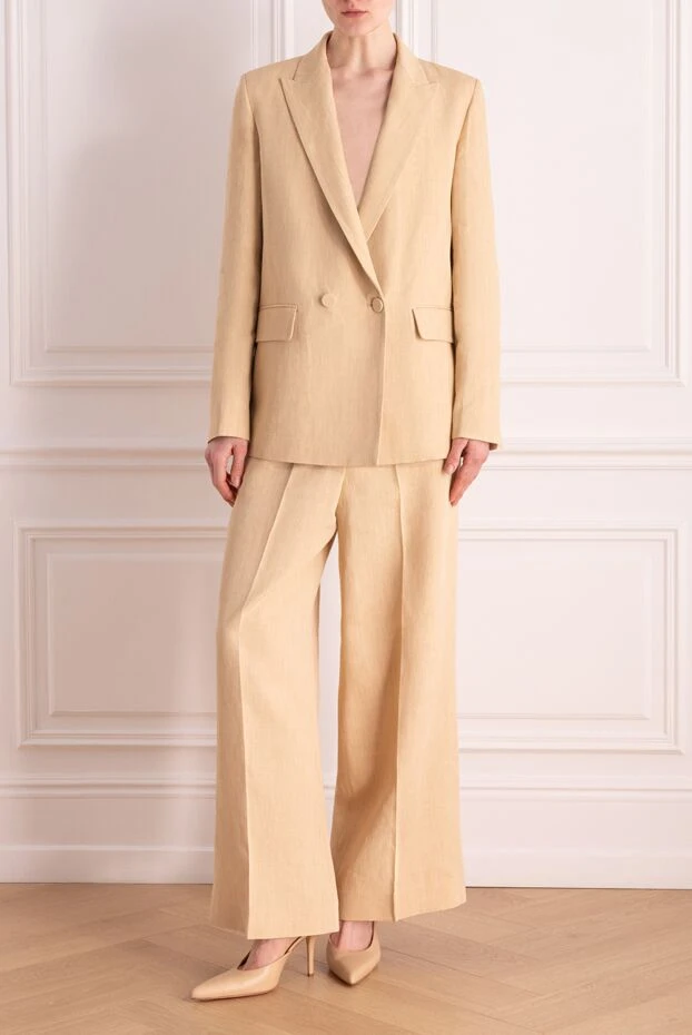 Fabiana Filippi woman women's beige suit with trousers buy with prices and photos 176871 - photo 2