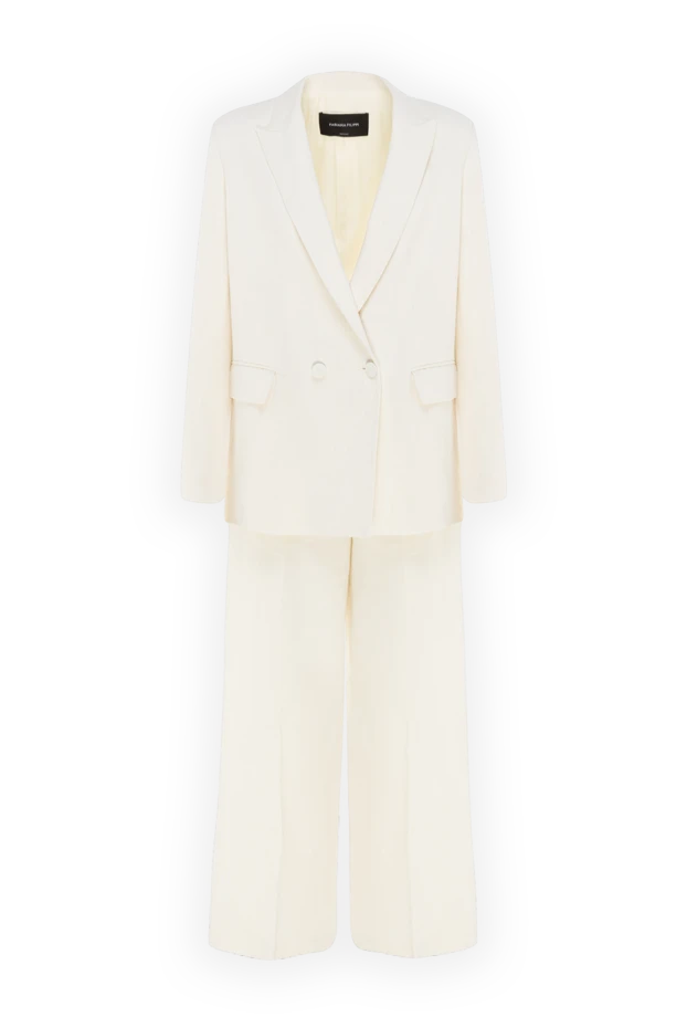 Fabiana Filippi woman women's white suit with trousers buy with prices and photos 176872 - photo 1