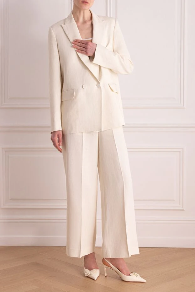 Fabiana Filippi suit with trousers for women white 176872 - photo 2