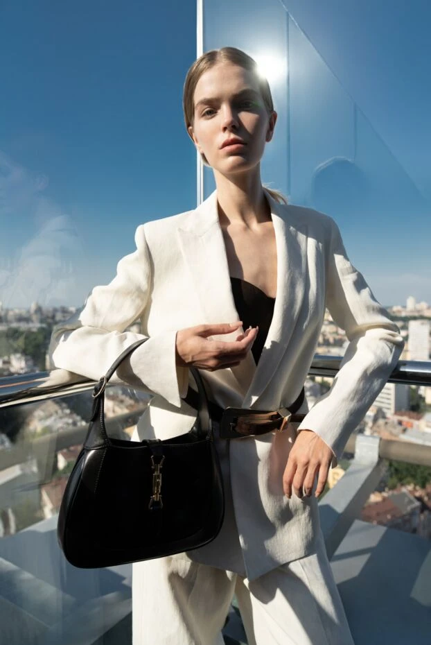 Fabiana Filippi костюм со штанами женский белый 176872 - фото 2