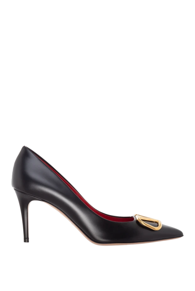 Valentino жіночі туфлі з натуральної шкіри жіночі чорні купити фото з цінами 176979 - фото 1