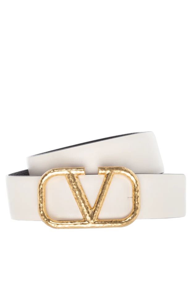 Valentino woman genuine leather belt for women, beige buy with prices and photos 176983 - photo 1