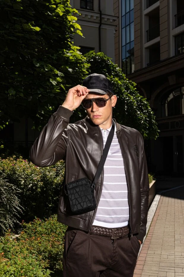 Valentino cap made of polyamide for men black 176984 - photo 2