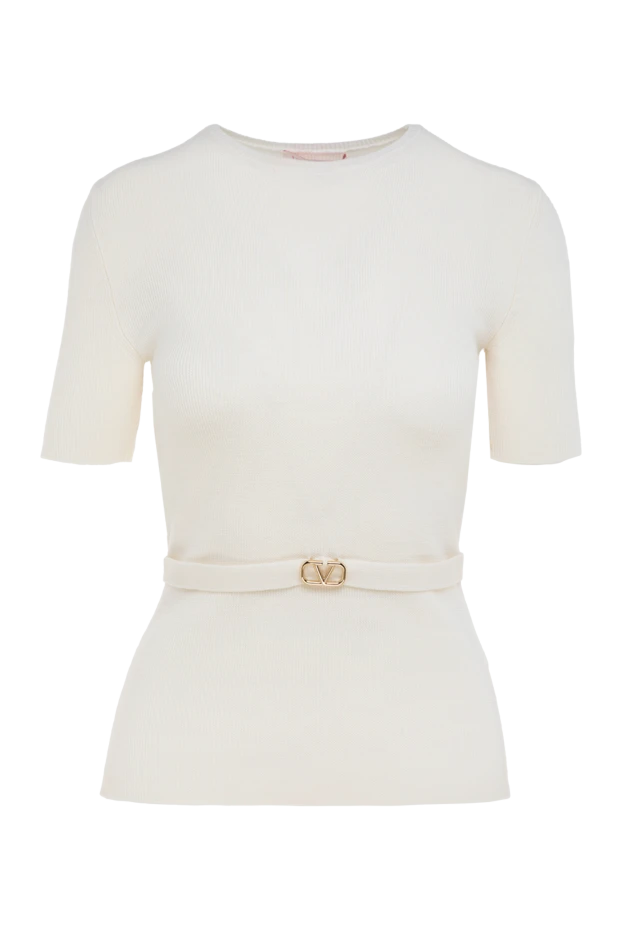 Valentino woman women's white wool jumper buy with prices and photos 176998 - photo 1