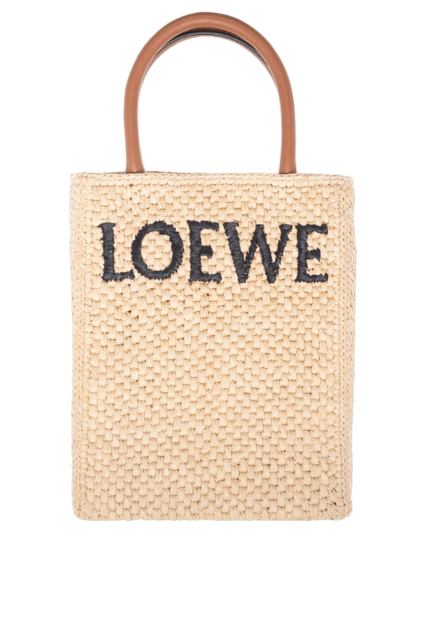 Loewe woman women's beige casual bag made of straw buy with prices and photos 177002 - photo 1