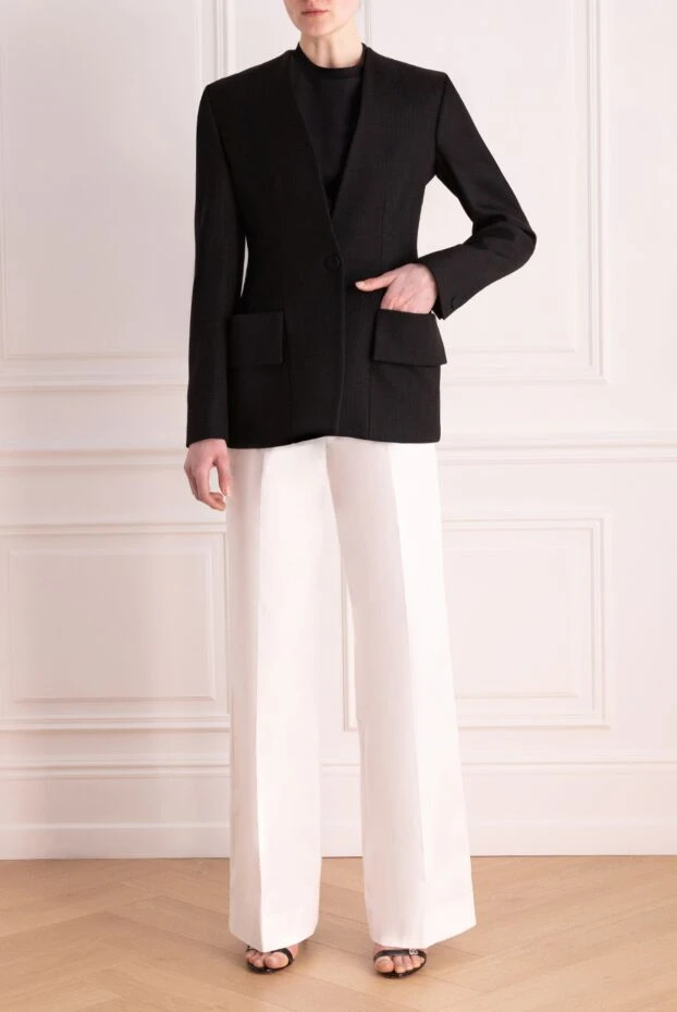 Givenchy black wool jacket for women 177011 - photo 2