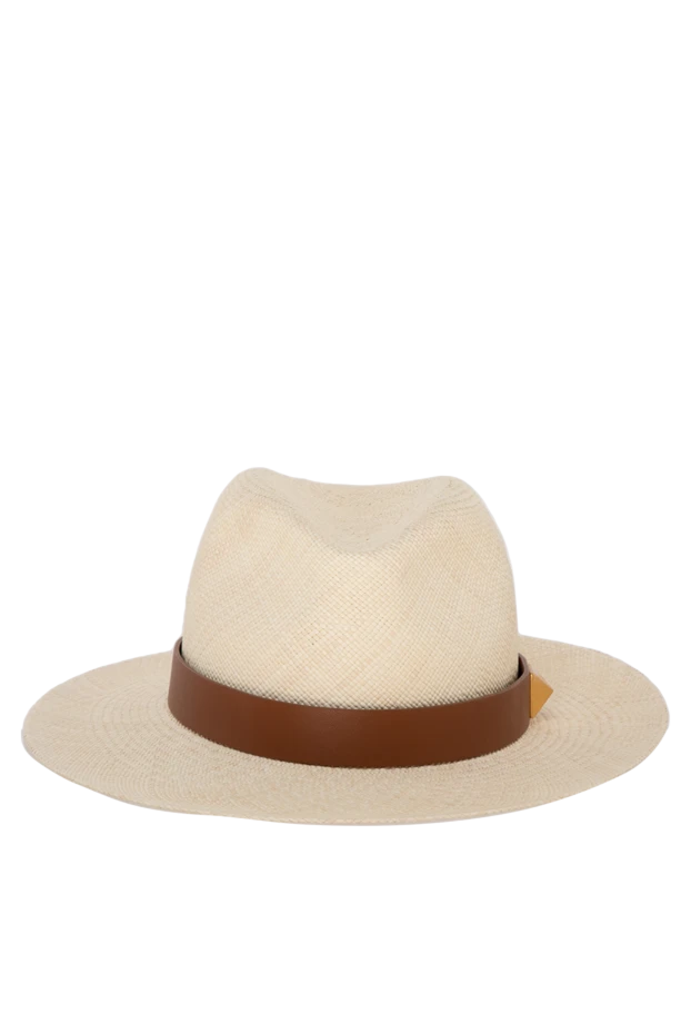 Valentino woman women's yellow straw hat buy with prices and photos 177029 - photo 1