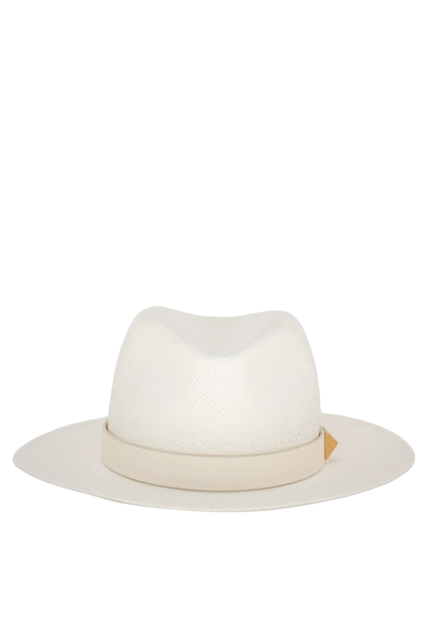 Valentino woman women's hat made of white straw buy with prices and photos 177030 - photo 1