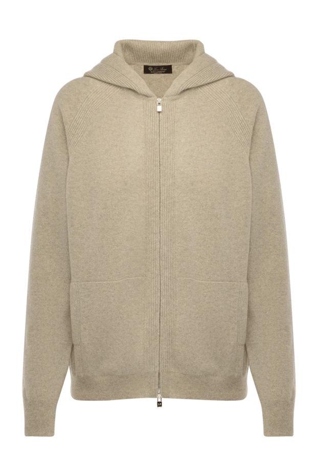 Loro Piana woman women's cashmere cardigan beige buy with prices and photos 177068 - photo 1