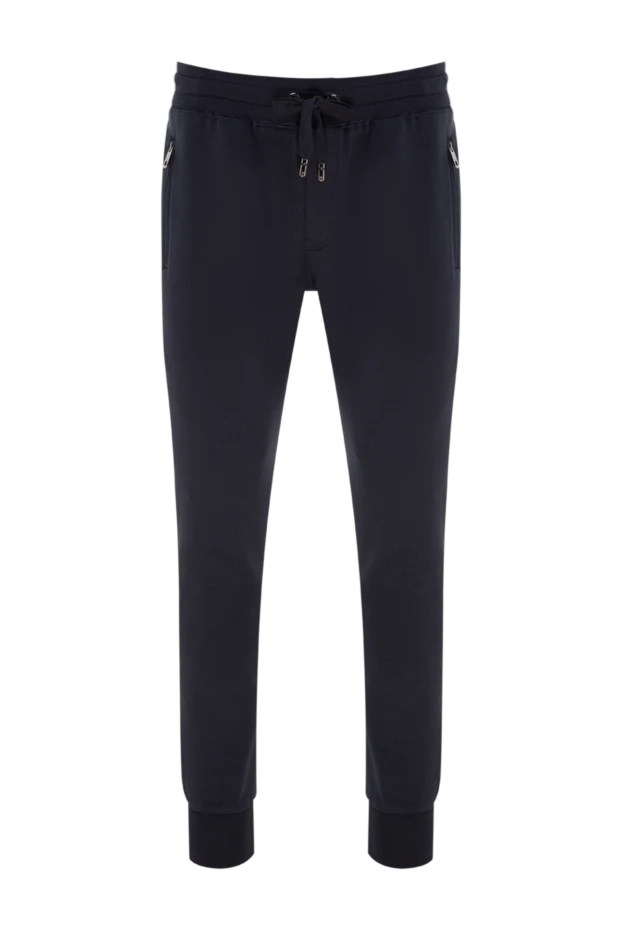 Dolce & Gabbana man cotton trousers for men, blue buy with prices and photos 177094 - photo 1