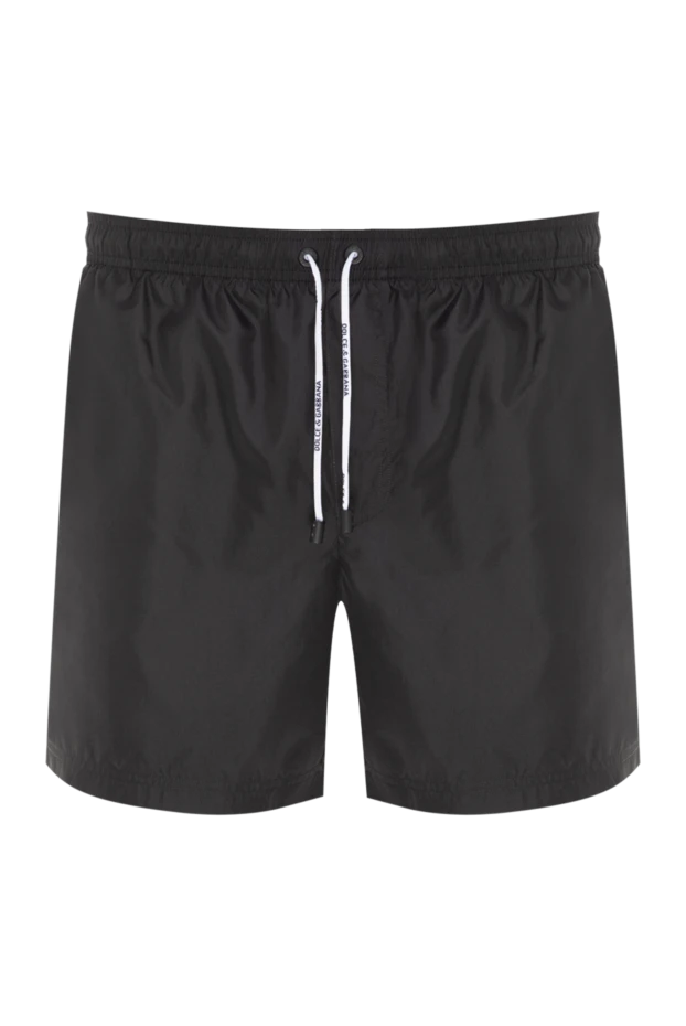 Dolce & Gabbana man men's black polyester beach shorts buy with prices and photos 177096 - photo 1