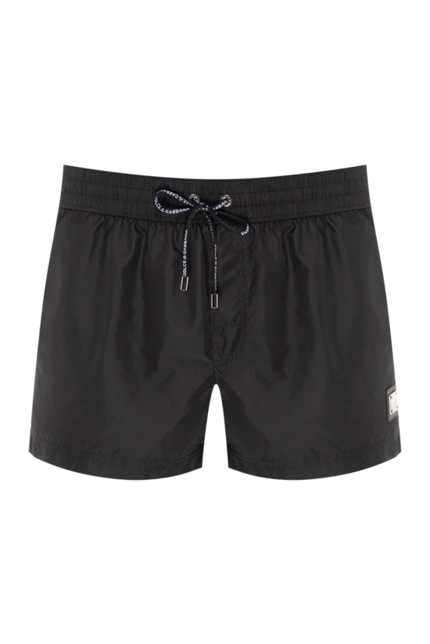 Dolce & Gabbana man men's black polyester beach shorts buy with prices and photos 177098 - photo 1