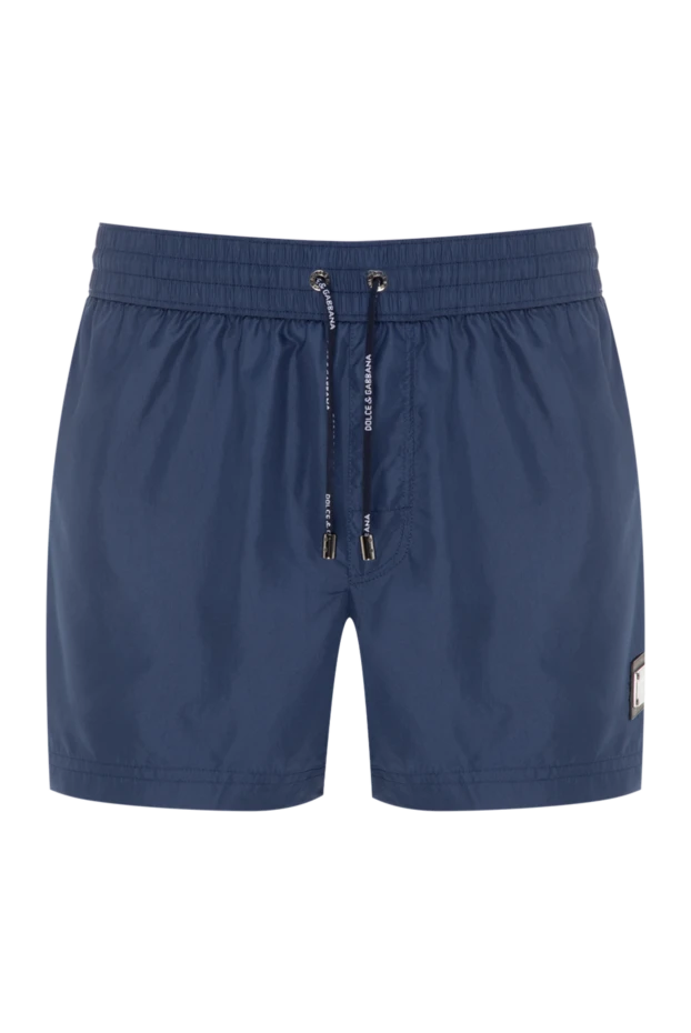 Dolce & Gabbana blue polyester beach shorts for men 177104 - photo 1