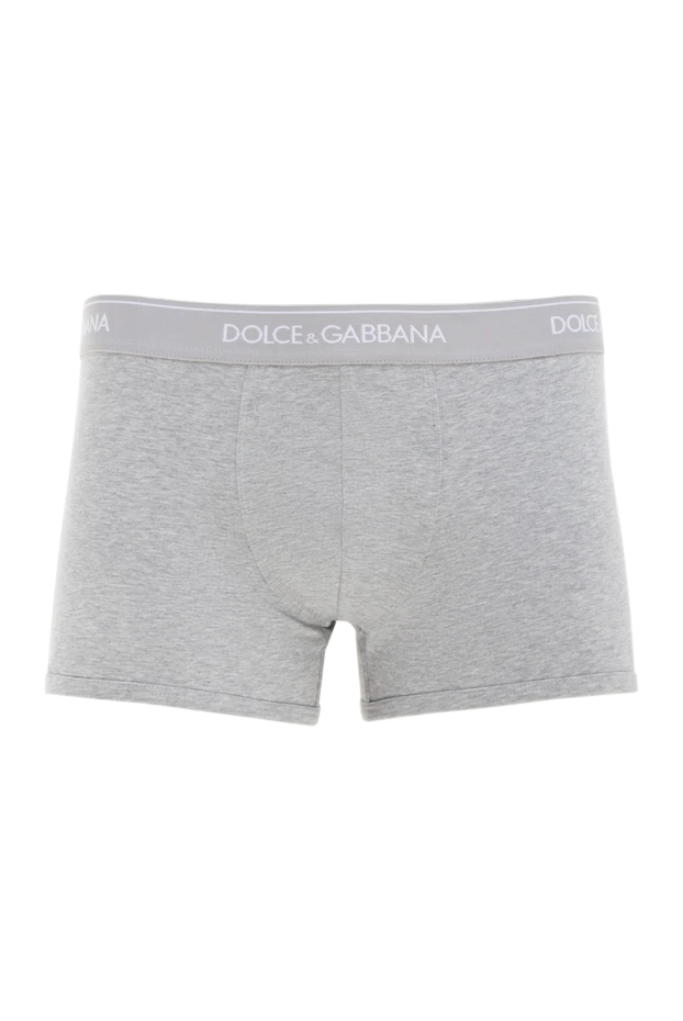 Dolce & Gabbana man cotton boxer briefs for men, gray 177119 - photo 1