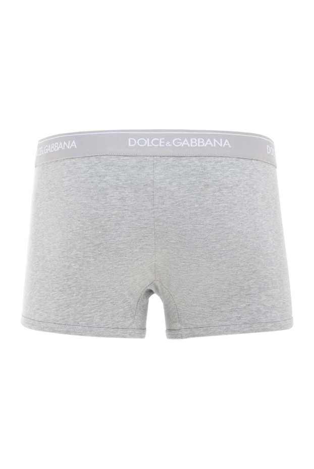 Dolce & Gabbana man cotton boxer briefs for men, gray 177119 - photo 2