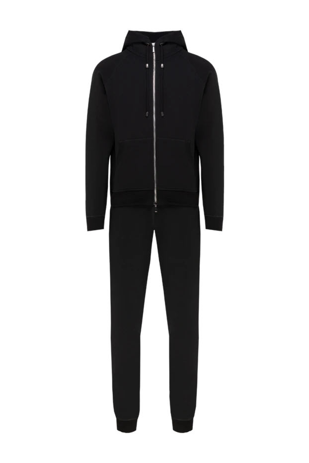 Moorer walking suit made of cotton and elastane black 177146 - photo 1