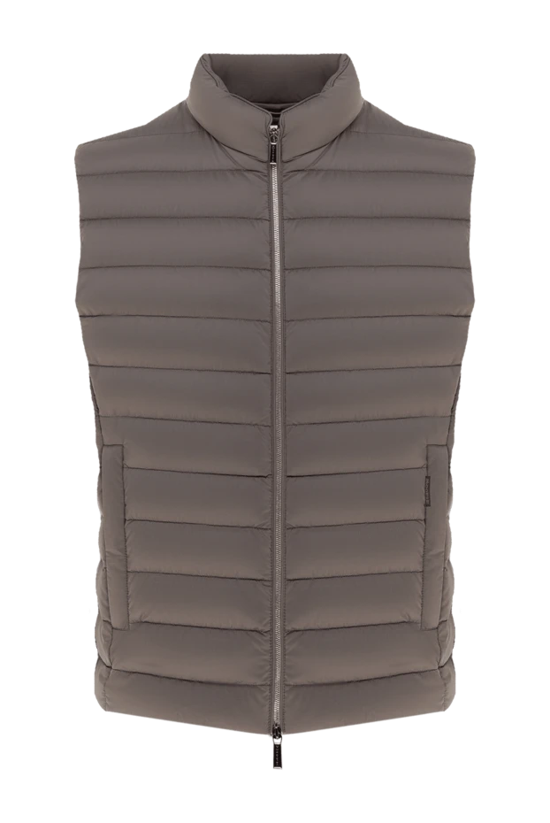 Moorer polyester vest for men green 177157 - photo 1