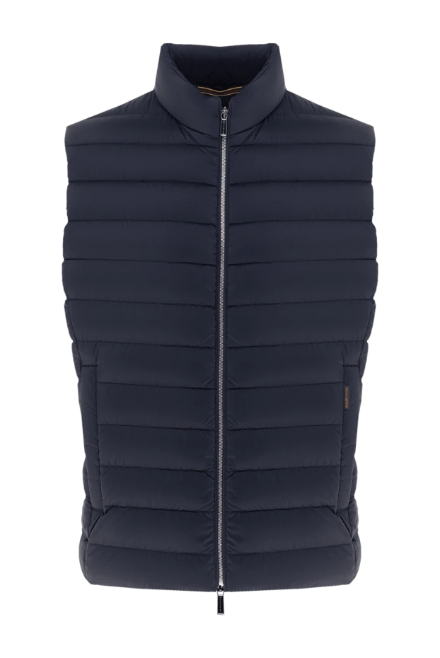 Moorer man polyester vest men's blue 177158 - photo 1