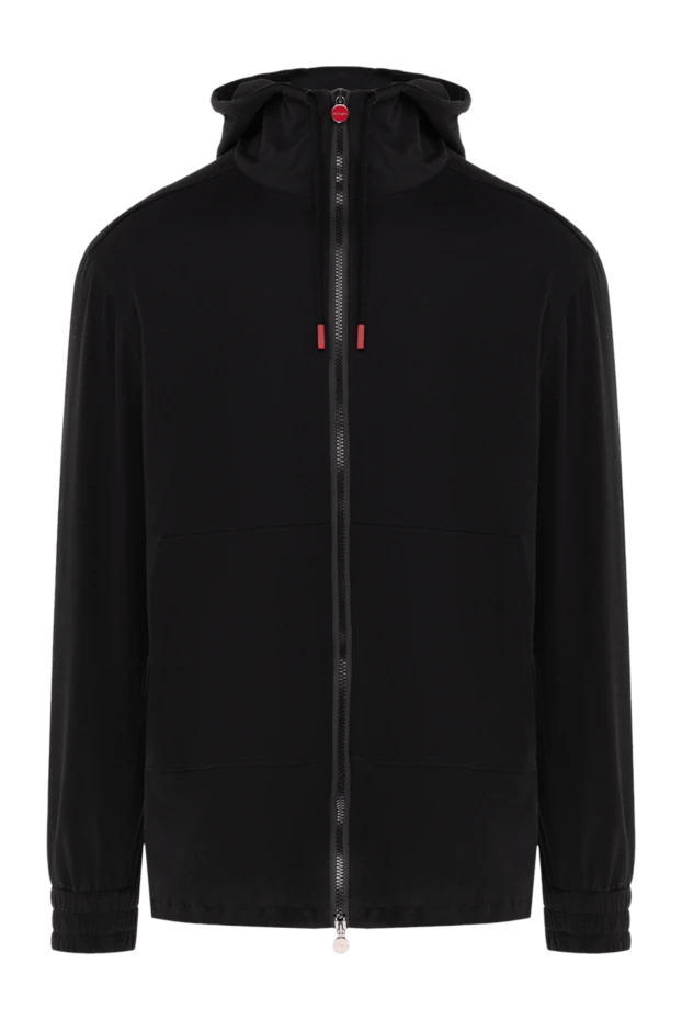 Kiton sports sweatshirt made of cotton for men black 177172 - photo 1