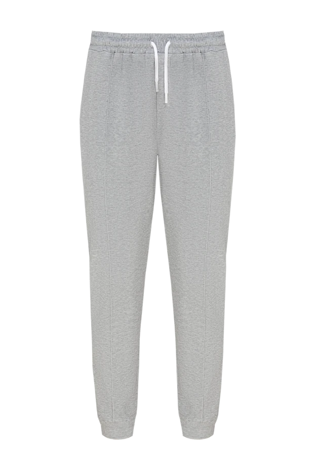 Barba Napoli man cotton and polyamide trousers for men, gray buy with prices and photos 177191 - photo 1