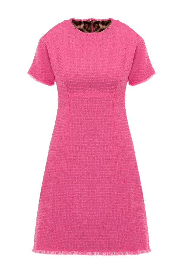 Dolce & Gabbana wool and polyamide dress for women pink 177204 - photo 1