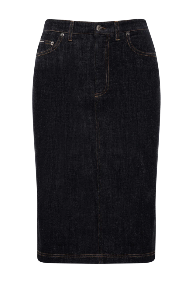 Dolce & Gabbana woman women's denim skirt made of cotton and elastane, blue buy with prices and photos 177210 - photo 1