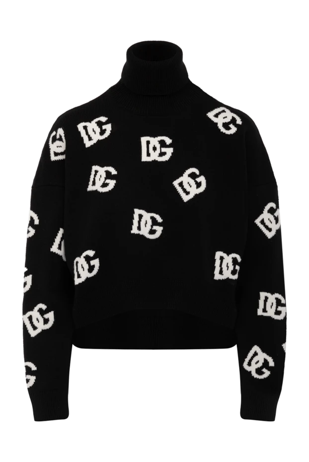 Dolce & Gabbana woman women's black wool jumper 177217 - photo 1