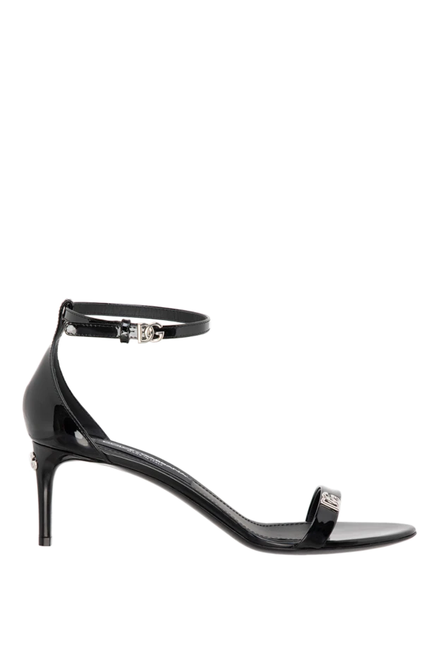 Dolce & Gabbana sandals made of genuine leather for women black 177230 - photo 1