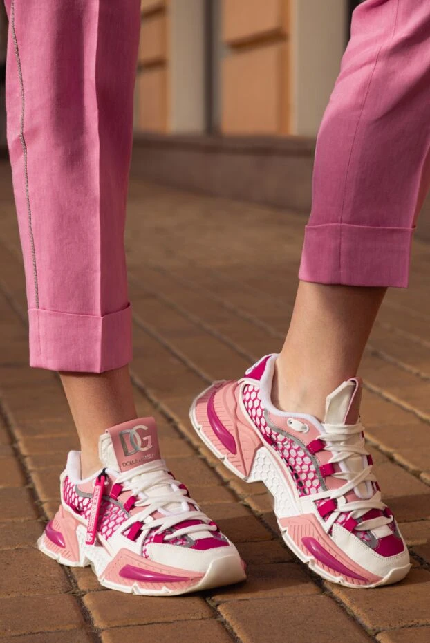 Dolce & Gabbana sneakers for women pink 177231 - photo 3