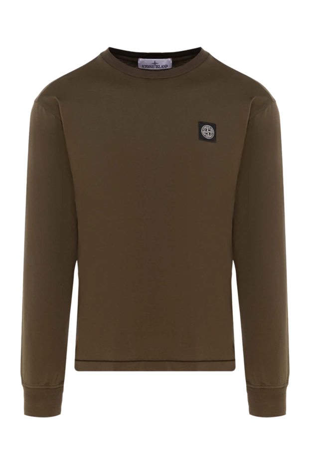 Stone Island man cotton sweatshirt for men, blue buy with prices and photos 177257 - photo 1