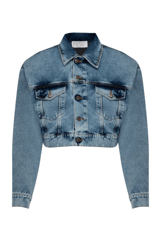 Giuseppe Di Morabito woman women's cotton denim jacket, blue buy with prices and photos 177289 - photo 1