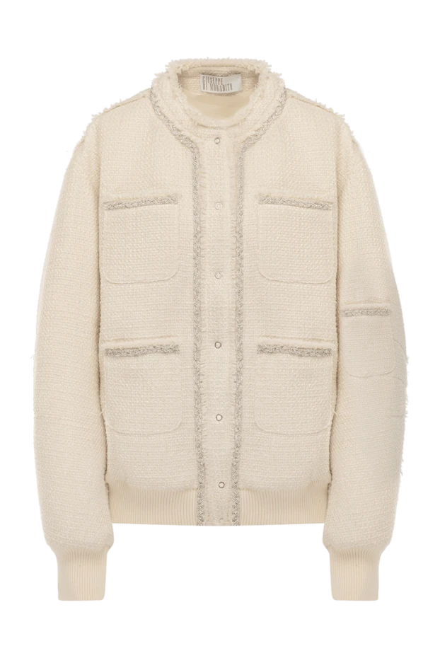 Giuseppe Di Morabito woman women's beige jacket 177293 - photo 1