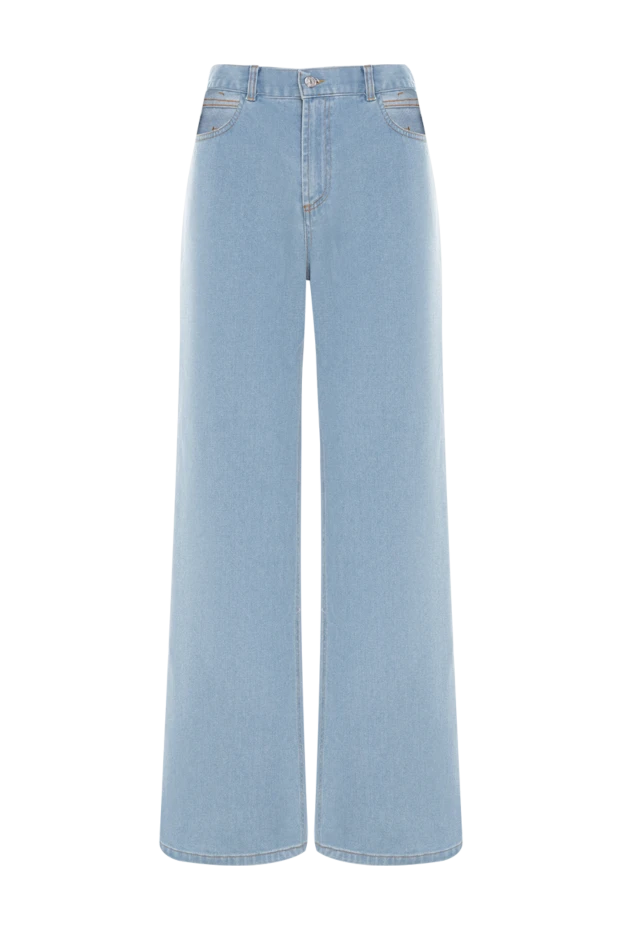 Forte dei Marmi Couture woman women's blue cotton jeans buy with prices and photos 177301 - photo 1