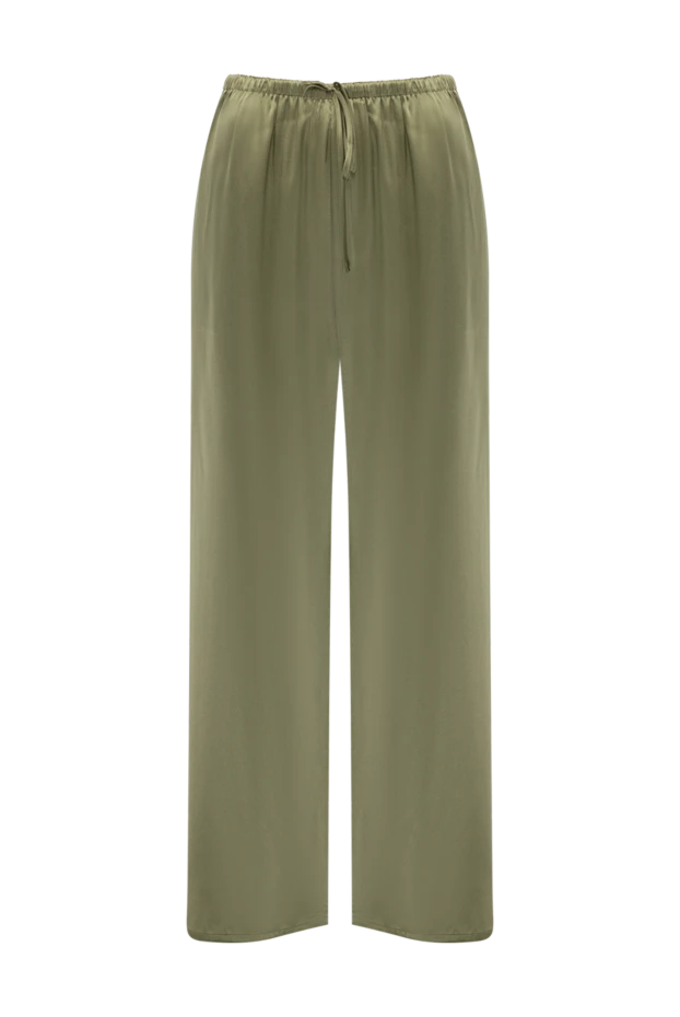 Max&Moi woman women's silk and elastane trousers green buy with prices and photos 177303 - photo 1