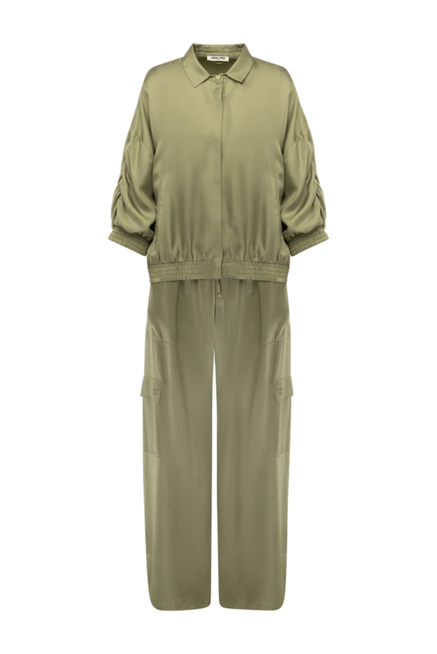 Max&Moi женские костюм прогулочный из шелка женский зеленый купить с ценами и фото 177320 - фото 1
