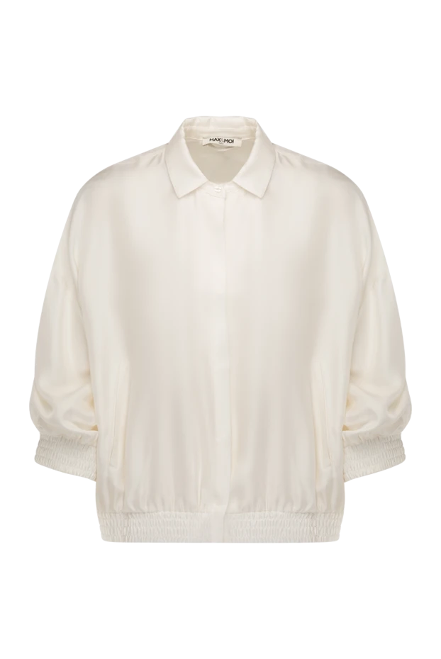 Max&Moi жіночі куртка із шовку жіноча біла купити фото з цінами 177321 - фото 1