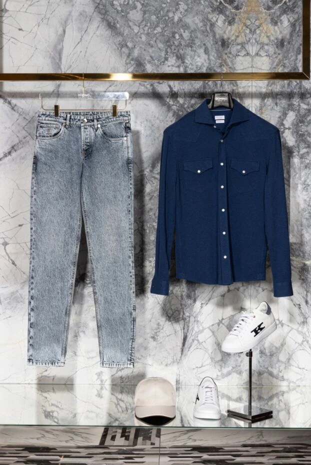 Ermenegildo Zegna polyester cap for men white 177330 - photo 3