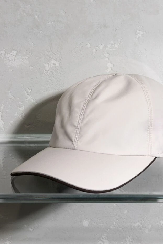 Ermenegildo Zegna polyester cap for men white 177330 - photo 2