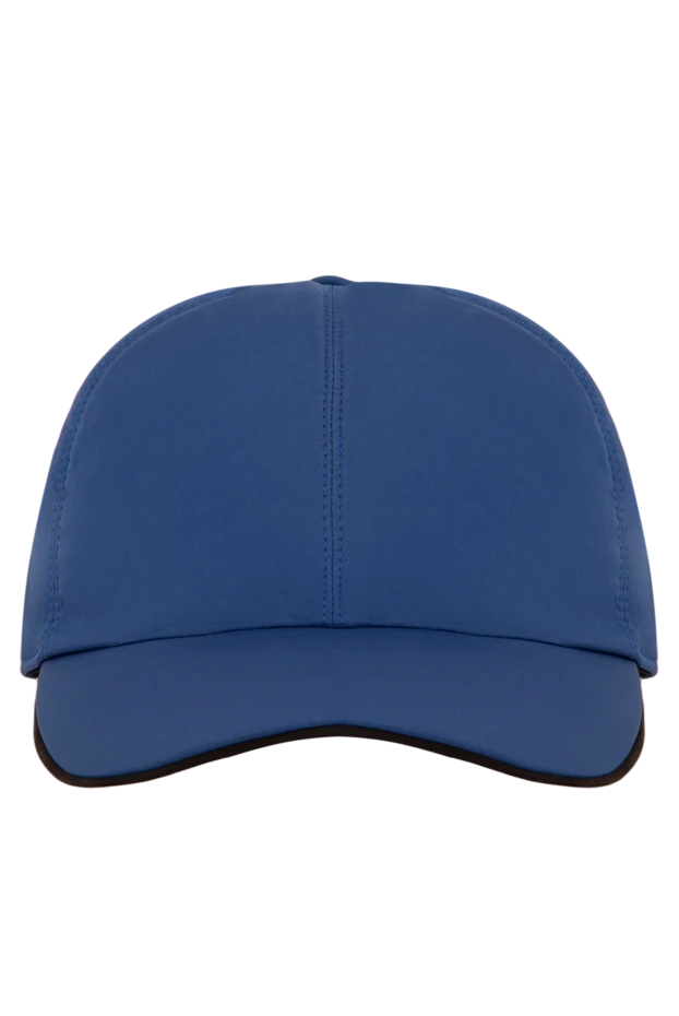 Ermenegildo Zegna мужские кепка из полиэстера мужская синяя купить с ценами и фото 177331 - фото 1