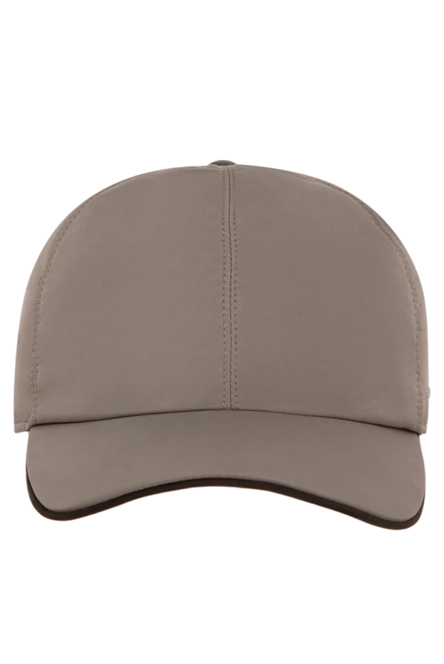 Ermenegildo Zegna man men's brown polyester cap buy with prices and photos 177332 - photo 1