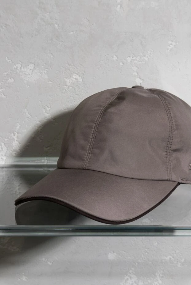 Ermenegildo Zegna baseball cap with contrast trim made of matte fabric 177332 - photo 2