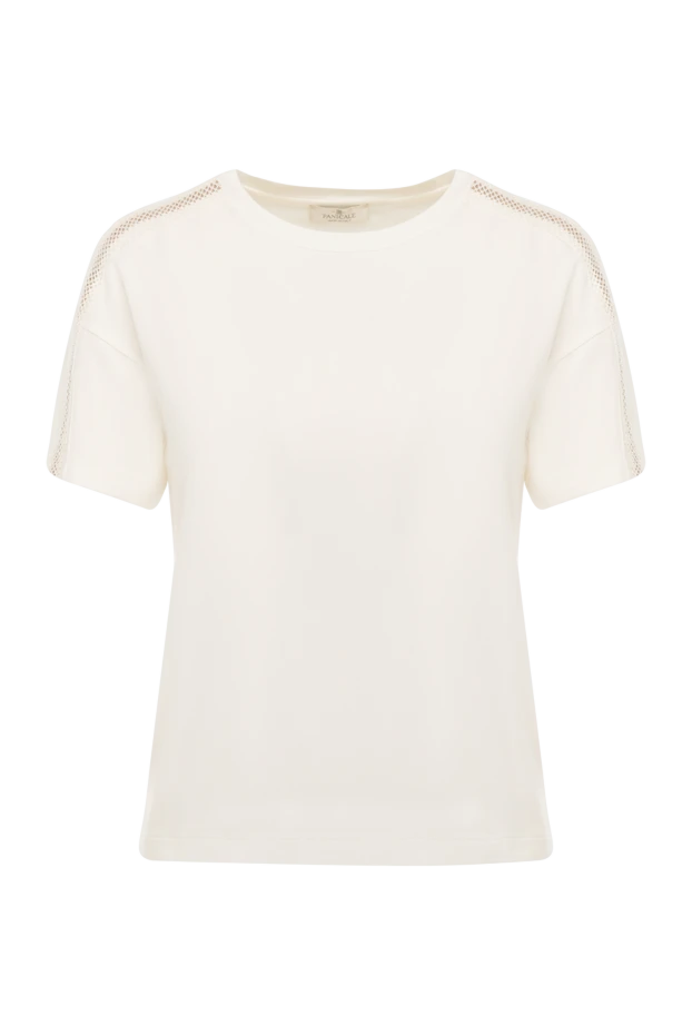 Panicale woman women's white viscose and elastane t-shirt buy with prices and photos 177340 - photo 1