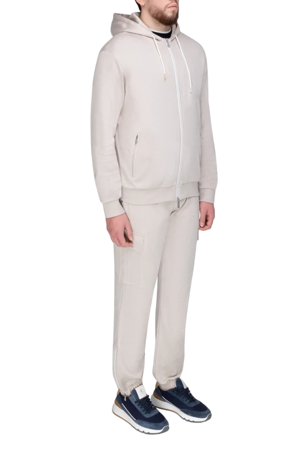 Eleventy man cotton and polyester jacket for men white 177518 - photo 3