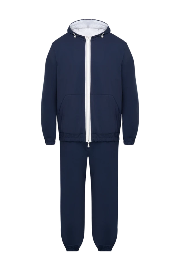 Eleventy man men's blue walking suit made of polyurethane and cotton buy with prices and photos 177515 - photo 1