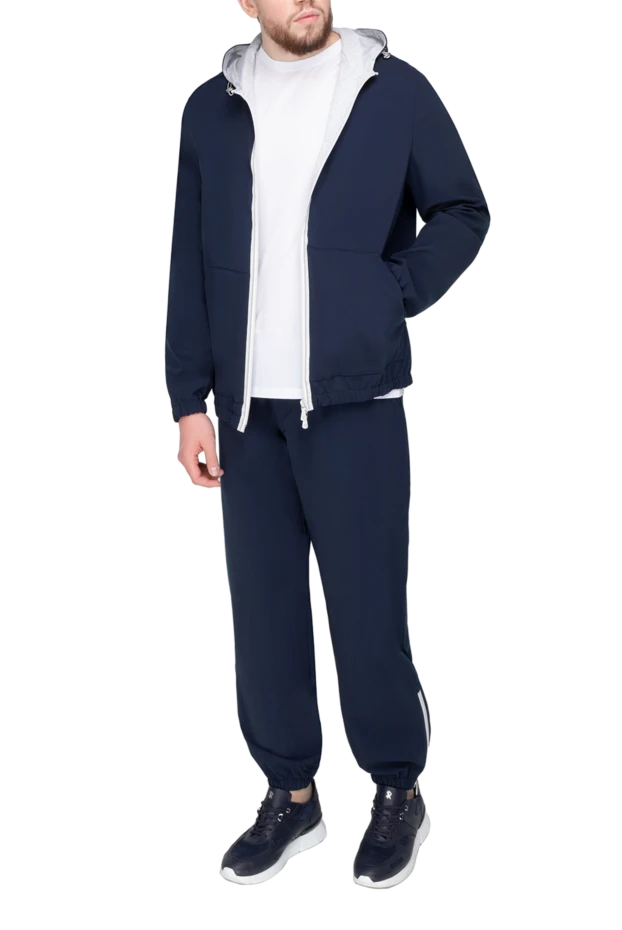 Eleventy man men's blue walking suit made of polyurethane and cotton buy with prices and photos 177515 - photo 2