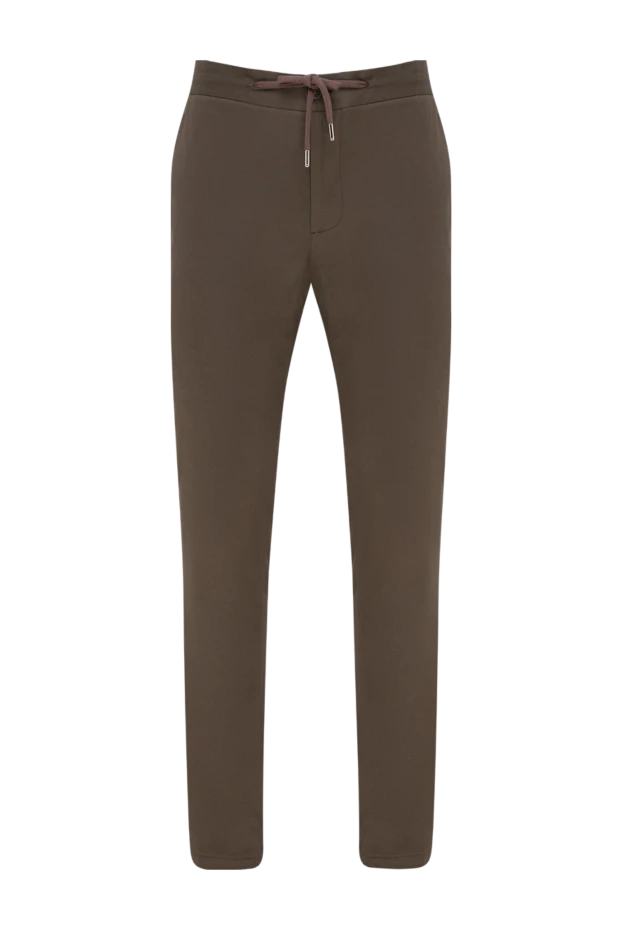 Cesare di Napoli мужские брюки мужские коричневые купить с ценами и фото 177579 - фото 1